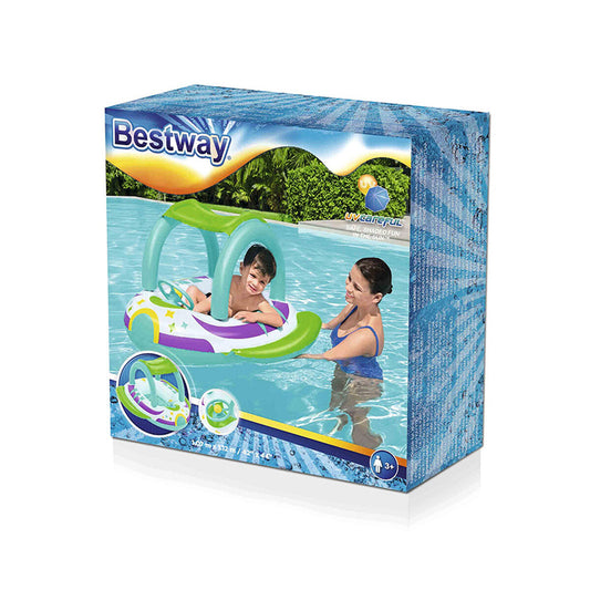 Barcă Gonflabilă Bestway Navă spațială 107 x 112 cm 95 x 98 x 96 cm (1 Unități) - Jucarii si jocuri, În aer liber și sport