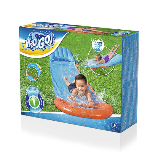 Tobogan acvatic Bestway Tsunami 488 x 82 cm Glisant - Jucarii si jocuri, În aer liber și sport