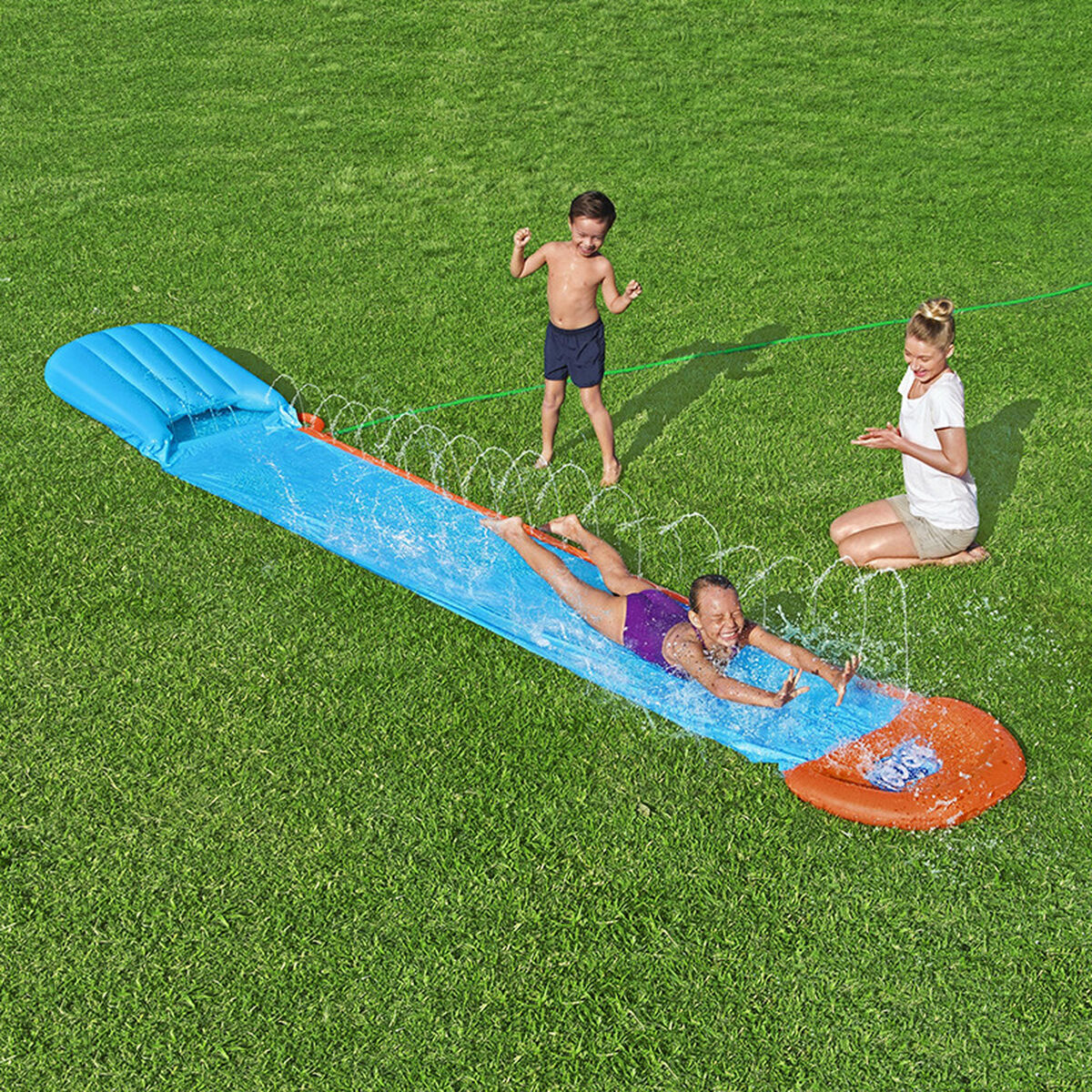 Tobogan acvatic Bestway Tsunami 488 x 82 cm Glisant - Jucarii si jocuri, În aer liber și sport