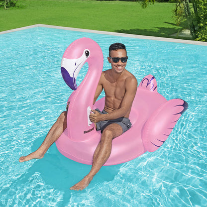 Flotor gonflabil Bestway Flamingo roz 153 x 143 cm - Jucarii si jocuri, În aer liber și sport