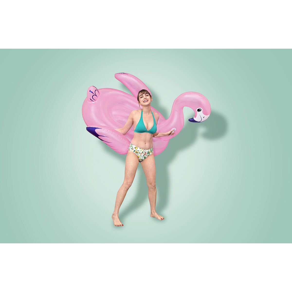 Flotor gonflabil Bestway Flamingo roz 153 x 143 cm - Jucarii si jocuri, În aer liber și sport