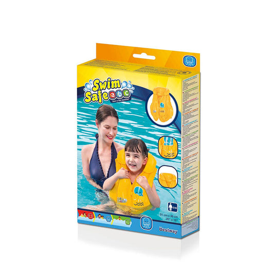 Vestă Gonflabil pentru Piscină Bestway Galben Caracatiță 51 x 46 cm (1 Unități) - Jucarii si jocuri, În aer liber și sport