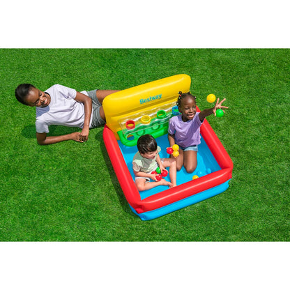 Bestway Piscină Inflatable Copii Jocuri cu Bile 104x94x61 cm +2 Ani Grădină 52546 - Jucarii si jocuri, În aer liber și sport