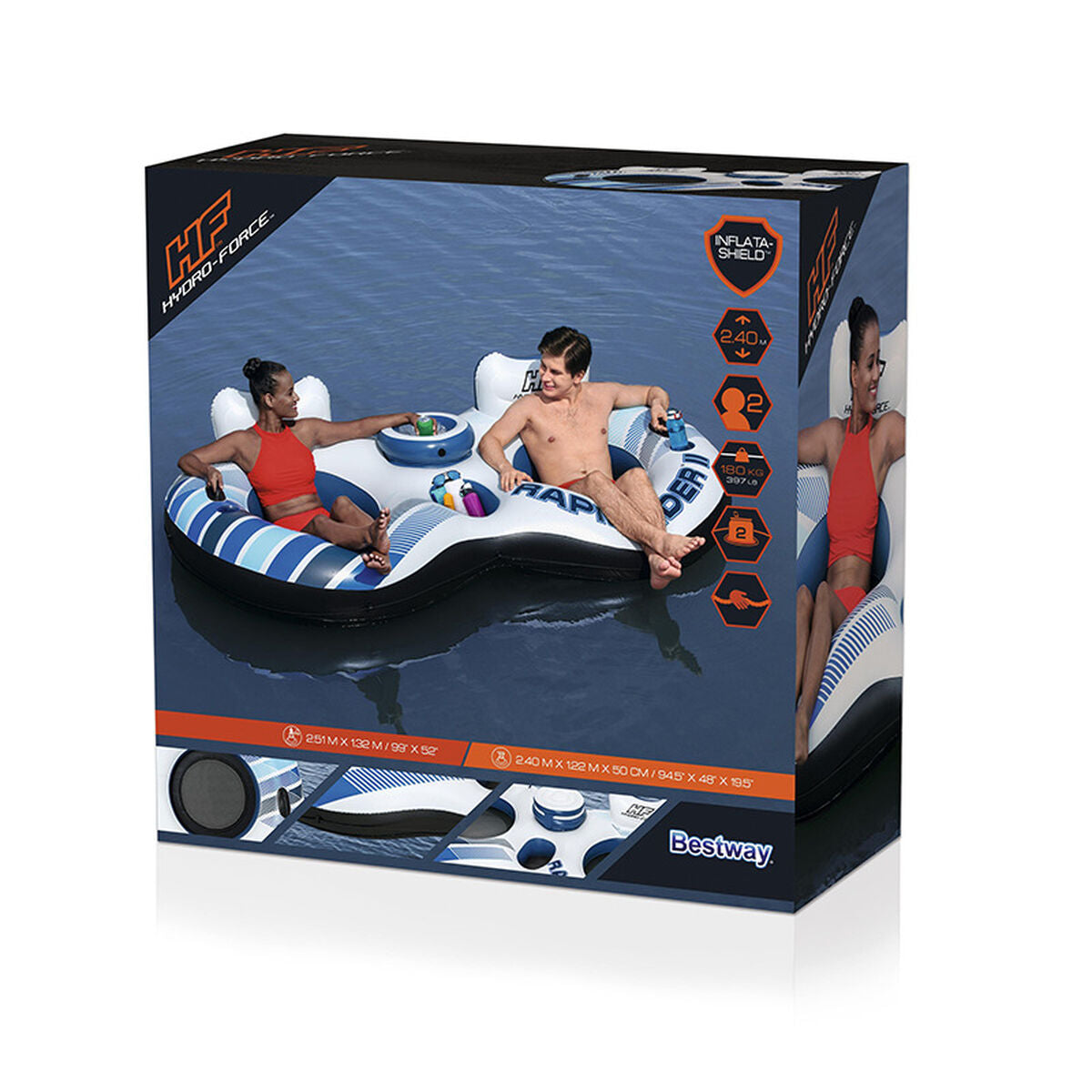 Roată gonflabilă Bestway Rapid Rider 251 x 132 cm - Jucarii si jocuri, În aer liber și sport