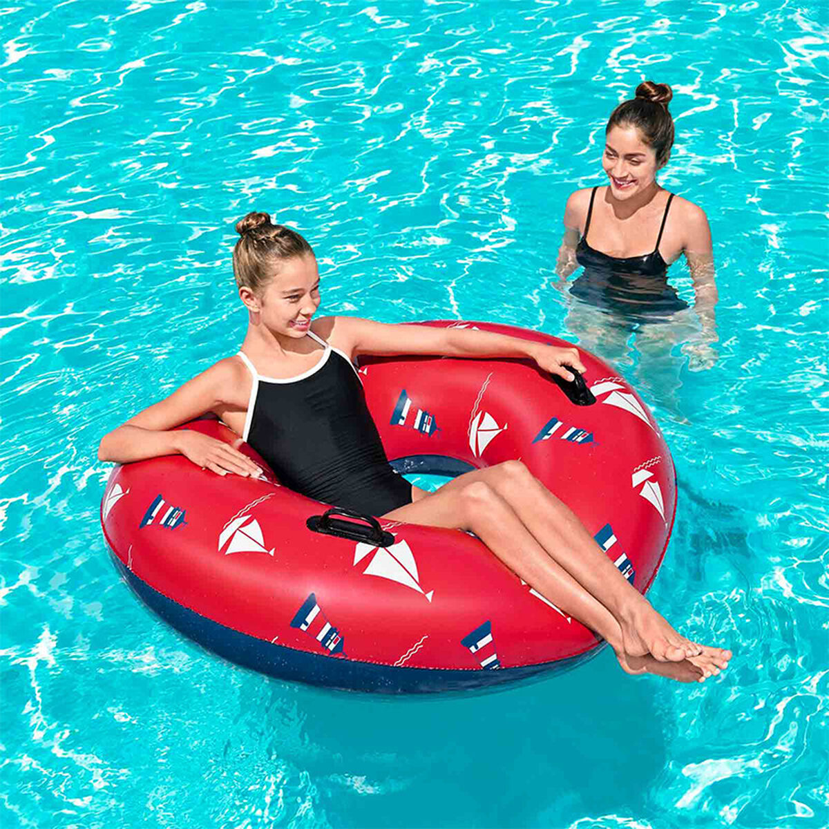 Flotor gonflabil Bestway Ø 119 cm Multicolor - Jucarii si jocuri, În aer liber și sport