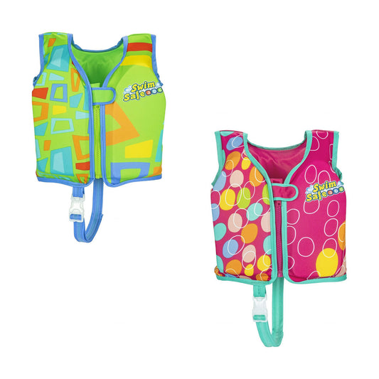 Vestă Gonflabil pentru Piscină Bestway Aquastar Swim Safe S/M 11-19 kg (1 Unități) - Jucarii si jocuri, În aer liber și sport