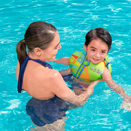Vestă Gonflabil pentru Piscină Bestway Aquastar Swim Safe S/M 11-19 kg (1 Unități) - Jucarii si jocuri, În aer liber și sport