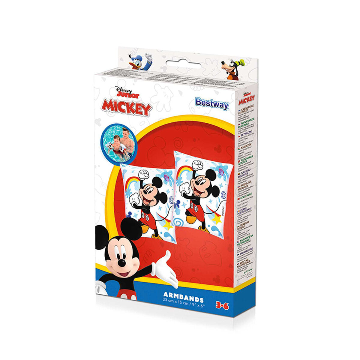 Manșoane Bestway Multicolor Mickey Mouse 3-6 ani - Jucarii si jocuri, În aer liber și sport