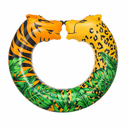 Flotor gonflabil Bestway Multicolor Junglă 109 x 89 cm - Jucarii si jocuri, În aer liber și sport