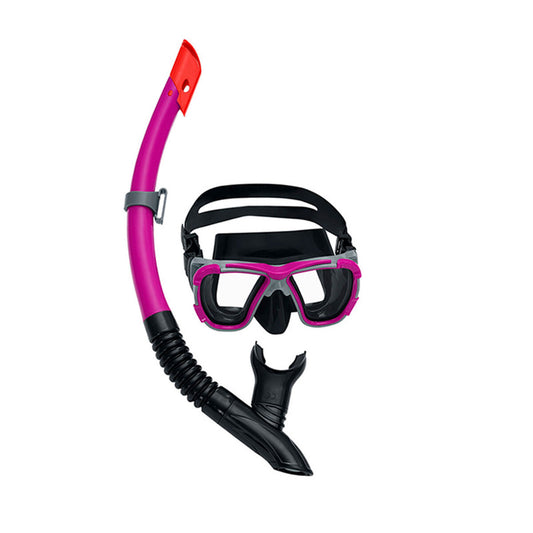 Ochelari de Scufundare cu Tub Bestway Gri Roz Adult (1 Unități) - Sport și în aer liber, Sporturi acvatice