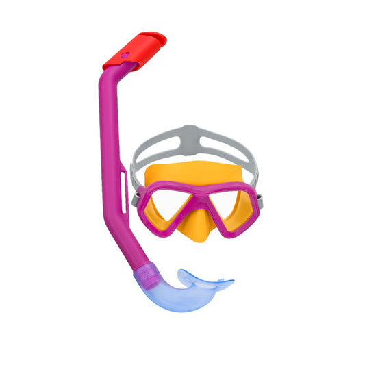 Ochelari de Scufundare cu Tub pentru Copii Bestway Albastru Fucsia (1 Unități) - Sport și în aer liber, Sporturi acvatice
