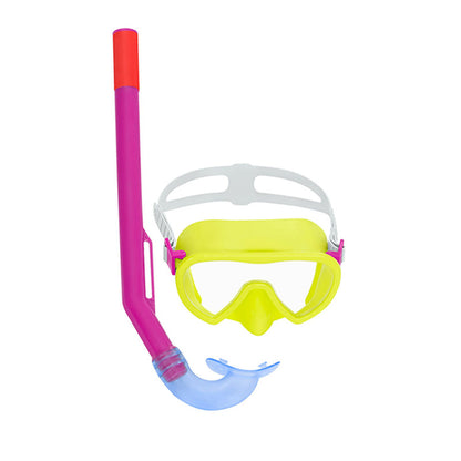 Ochelari de Scufundare cu Tub pentru Copii Bestway Galben (1 Unități) - Sport și în aer liber, Sporturi acvatice