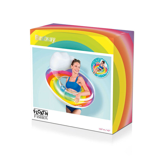 Roată gonflabilă Bestway Multicolor Curcubeu Ø 107 cm - Jucarii si jocuri, În aer liber și sport