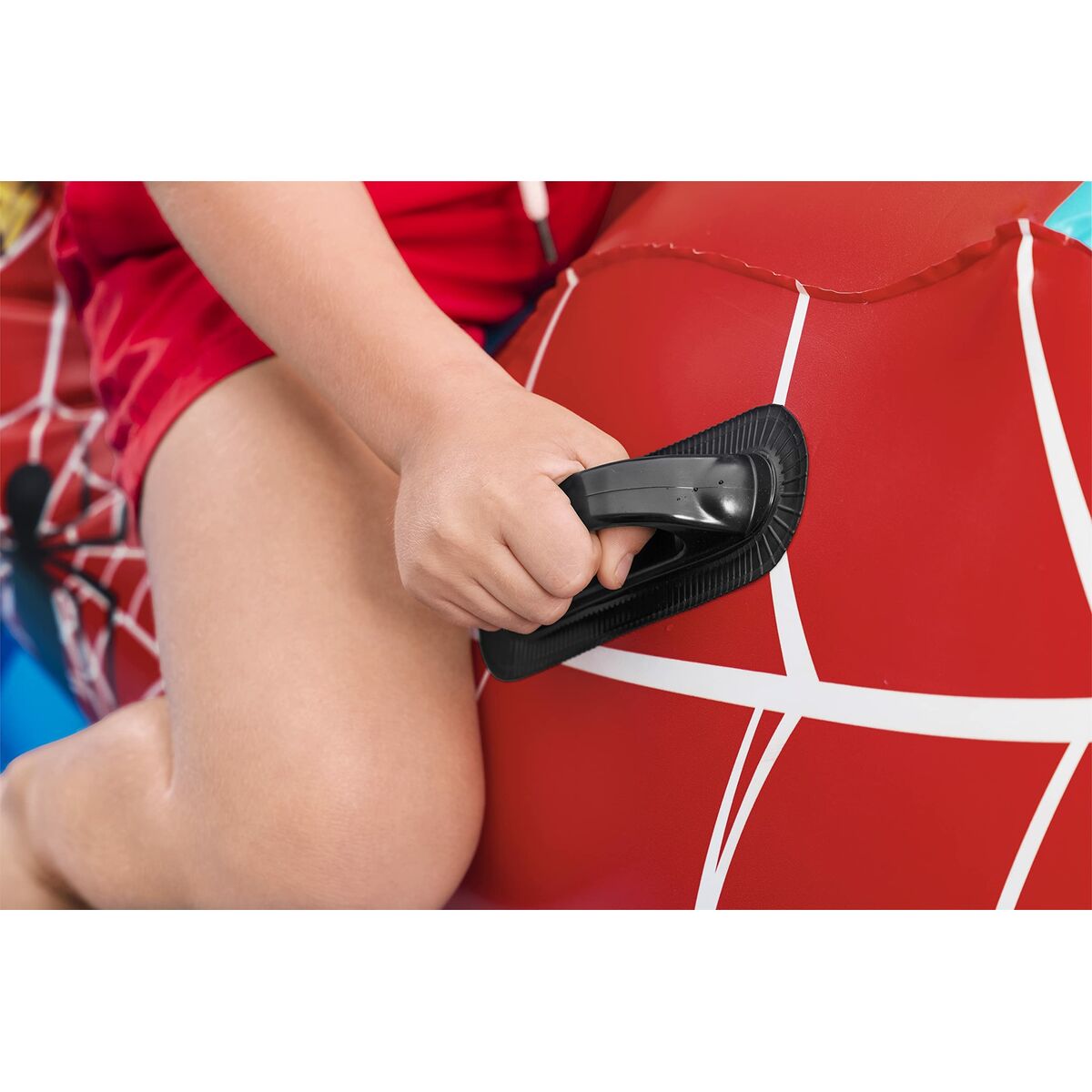 Saltea gonflabilă Bestway Spiderman Motocicletă 170 x 84 cm - Jucarii si jocuri, În aer liber și sport