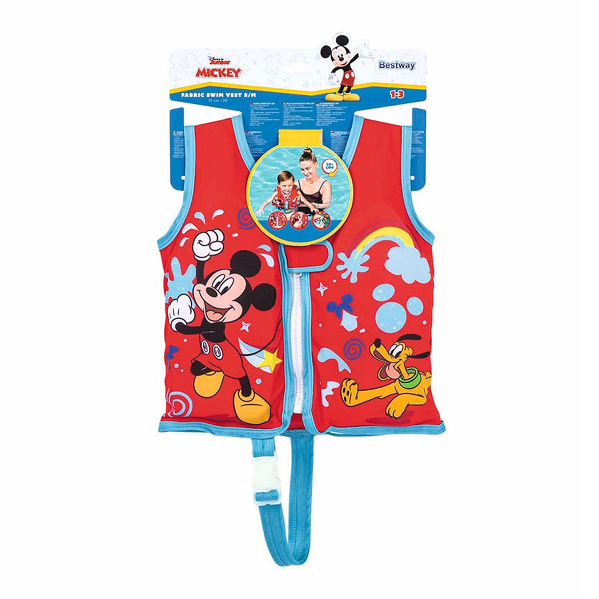 Vestă Gonflabil pentru Piscină Bestway Mickey Mouse - Jucarii si jocuri, În aer liber și sport