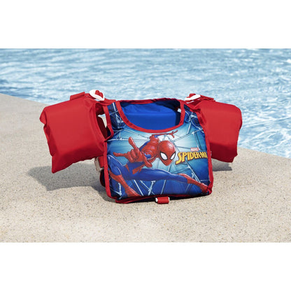 Bestway Vestă cu Mânuși Disney Spiderman 56 cm +3-6 Ani Piscină și Plajă 98795 - Jucarii si jocuri, În aer liber și sport