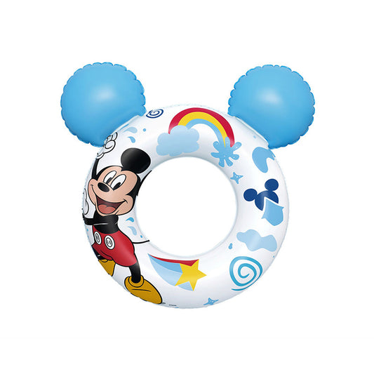 Flotor gonflabil Bestway Alb Mickey Mouse 74 x 76 cm - Jucarii si jocuri, În aer liber și sport