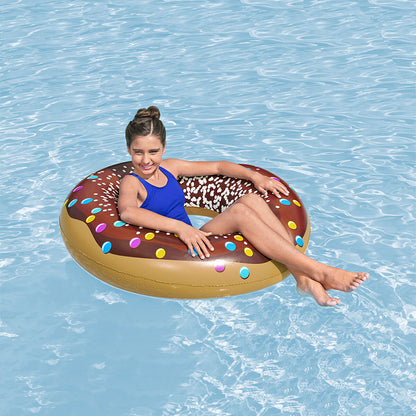 Flotor gonflabil Bestway Donut Ø 107 cm Multicolor - Jucarii si jocuri, În aer liber și sport