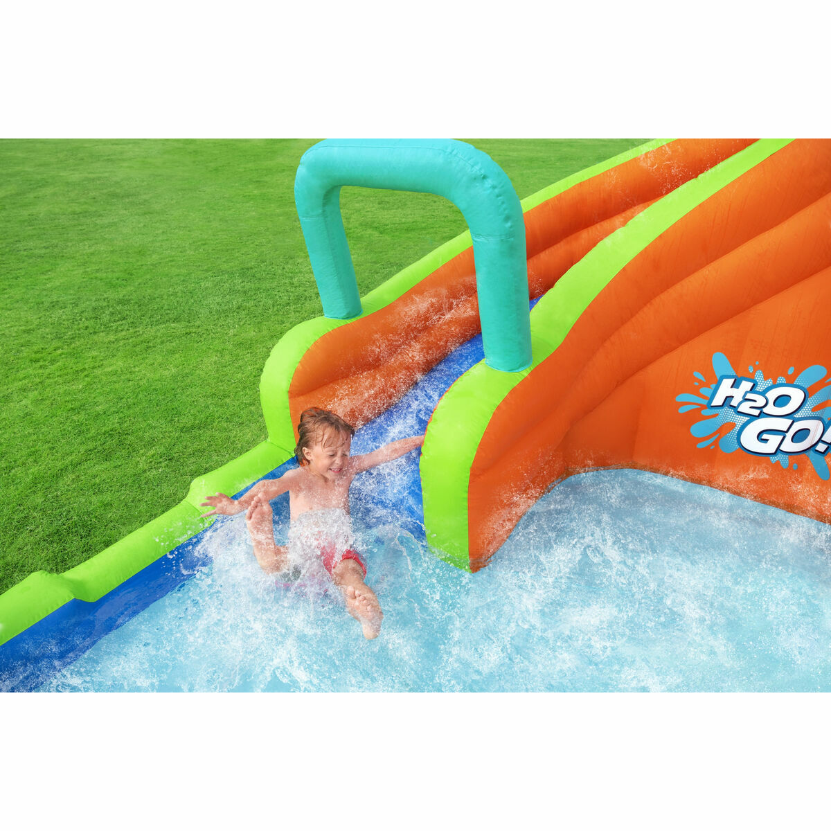Bestway Piscină Parcul Acvatic Gonflabil 365x320x240 cm + 5 Ani Grădină 53408 - Jucarii si jocuri, În aer liber și sport