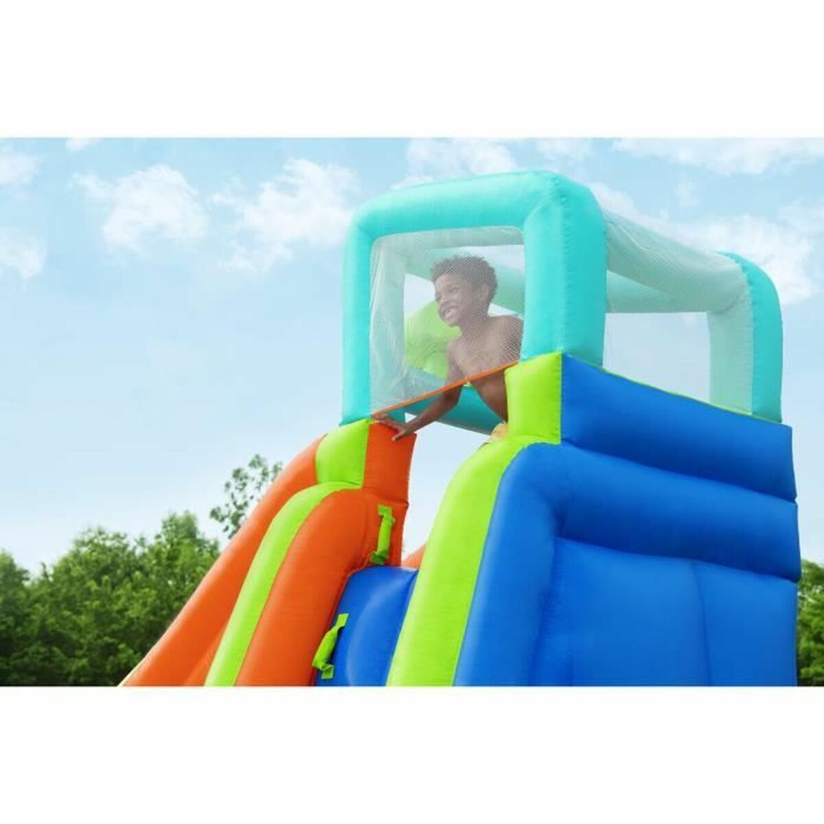 Bestway Piscină Parcul Acvatic Gonflabil 365x320x240 cm + 5 Ani Grădină 53408 - Curte, Piscine, căzi cu hidromasaj și consumabile