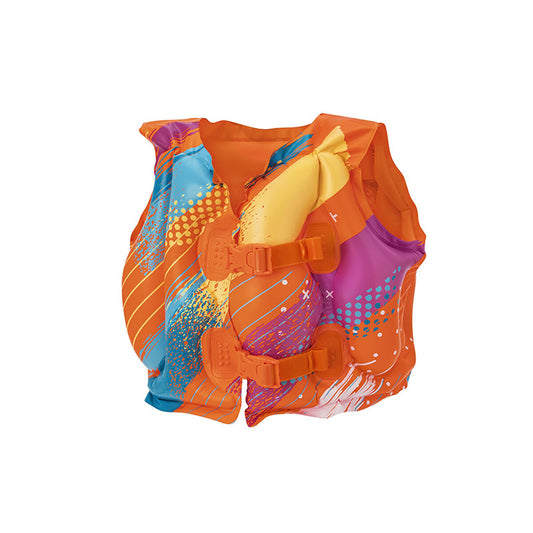 Bestway Vestă Inflatable Decorată Siguranță Bebé 41x30 cm +3 la 6 Ani Plajă Piscină 32272 - Jucarii si jocuri, În aer liber și sport