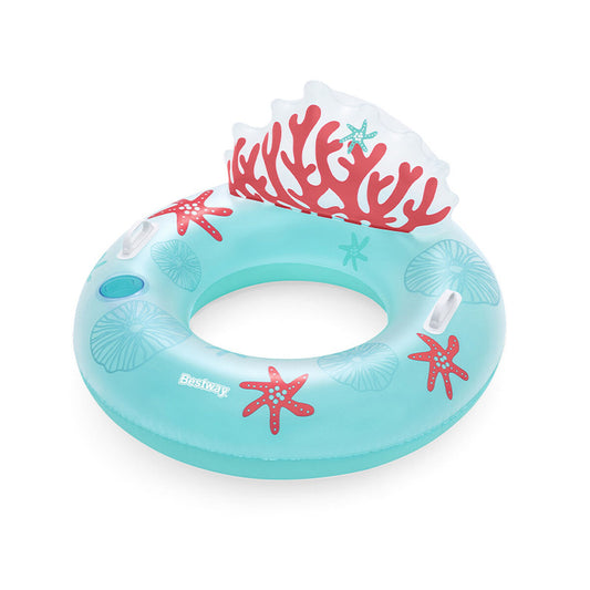 Roată gonflabilă Bestway Multicolor Coral Ø 117 cm - Jucarii si jocuri, În aer liber și sport