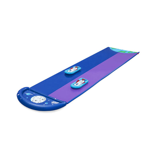 Tobogan acvatic Bestway 488 x 138 cm Glisant Double - Jucarii si jocuri, În aer liber și sport