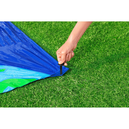 Tobogan acvatic Bestway 488 x 138 cm Glisant Double - Jucarii si jocuri, În aer liber și sport