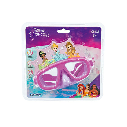 Mască de scufundare Bestway Roz Infantil Prințese Disney - Sport și în aer liber, Sporturi acvatice