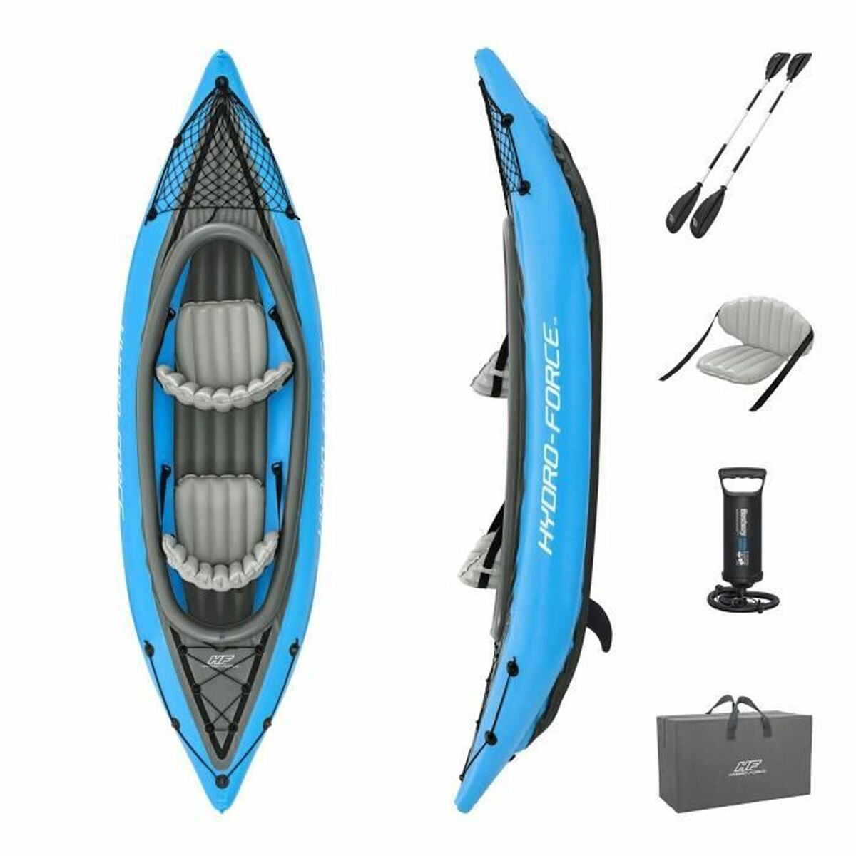 Canoe Gonflabilă Bestway Hydro-Force - Sport și în aer liber, Sporturi acvatice