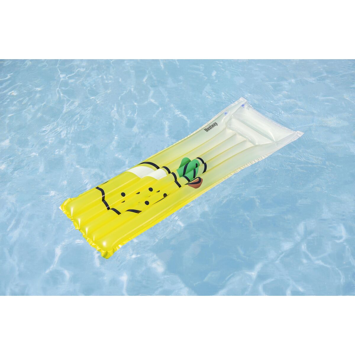Bestway Colchoneta Inflabilă Limon 183x69 cm Plajă și Piscină 44122 - Jucarii si jocuri, În aer liber și sport