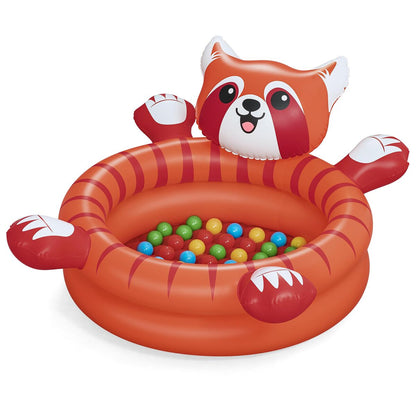 Bestway Piscina de Bolas Acolchată Inflatable Panda 107x94x58 cm +2 Ani Interior și Grădină 52702 - Jucarii si jocuri, În aer liber și sport