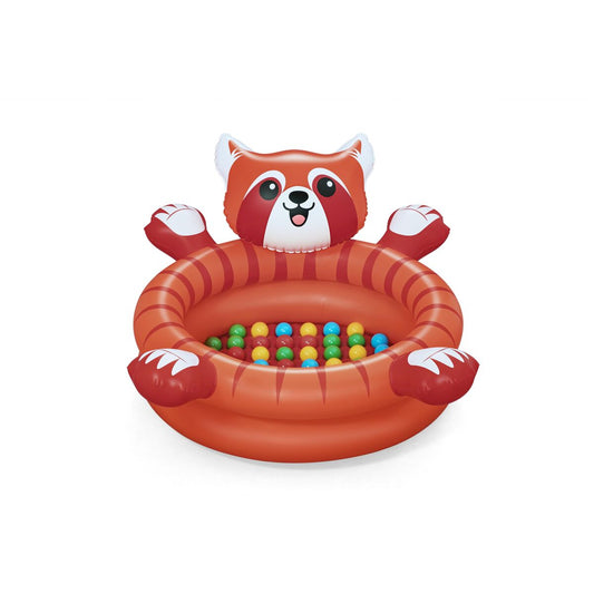 Bestway Piscina de Bolas Acolchată Inflatable Panda 107x94x58 cm +2 Ani Interior și Grădină 52702 - Jucarii si jocuri, În aer liber și sport