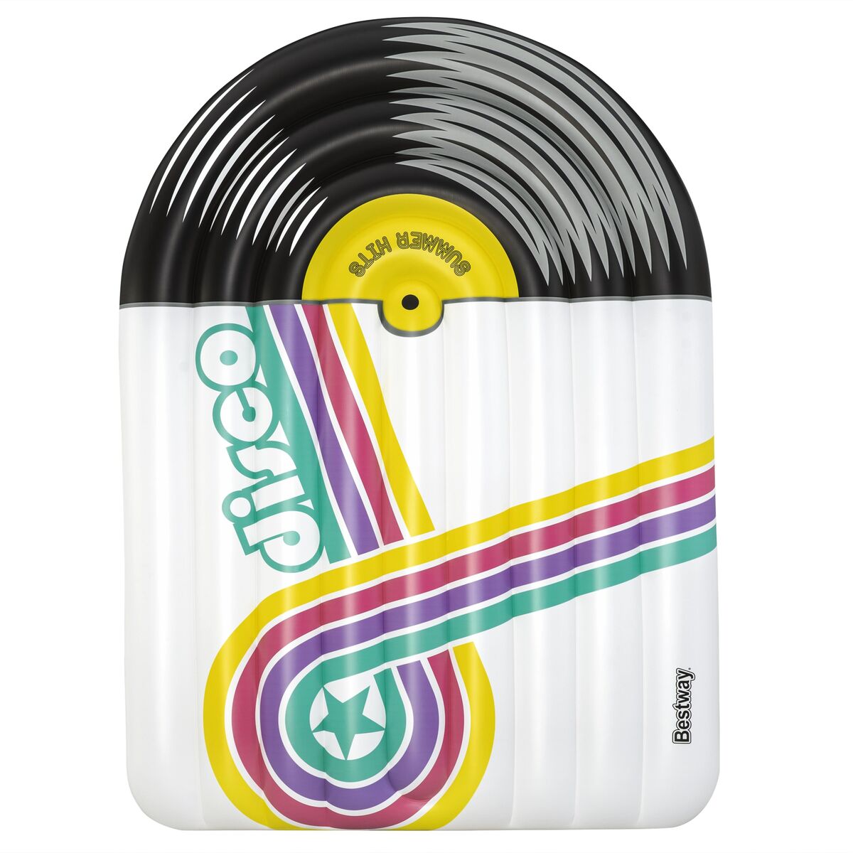 Bestway Colchoneta Inflabilă Disco 196x145 cm Plajă și Piscină 43837 - Jucarii si jocuri, În aer liber și sport