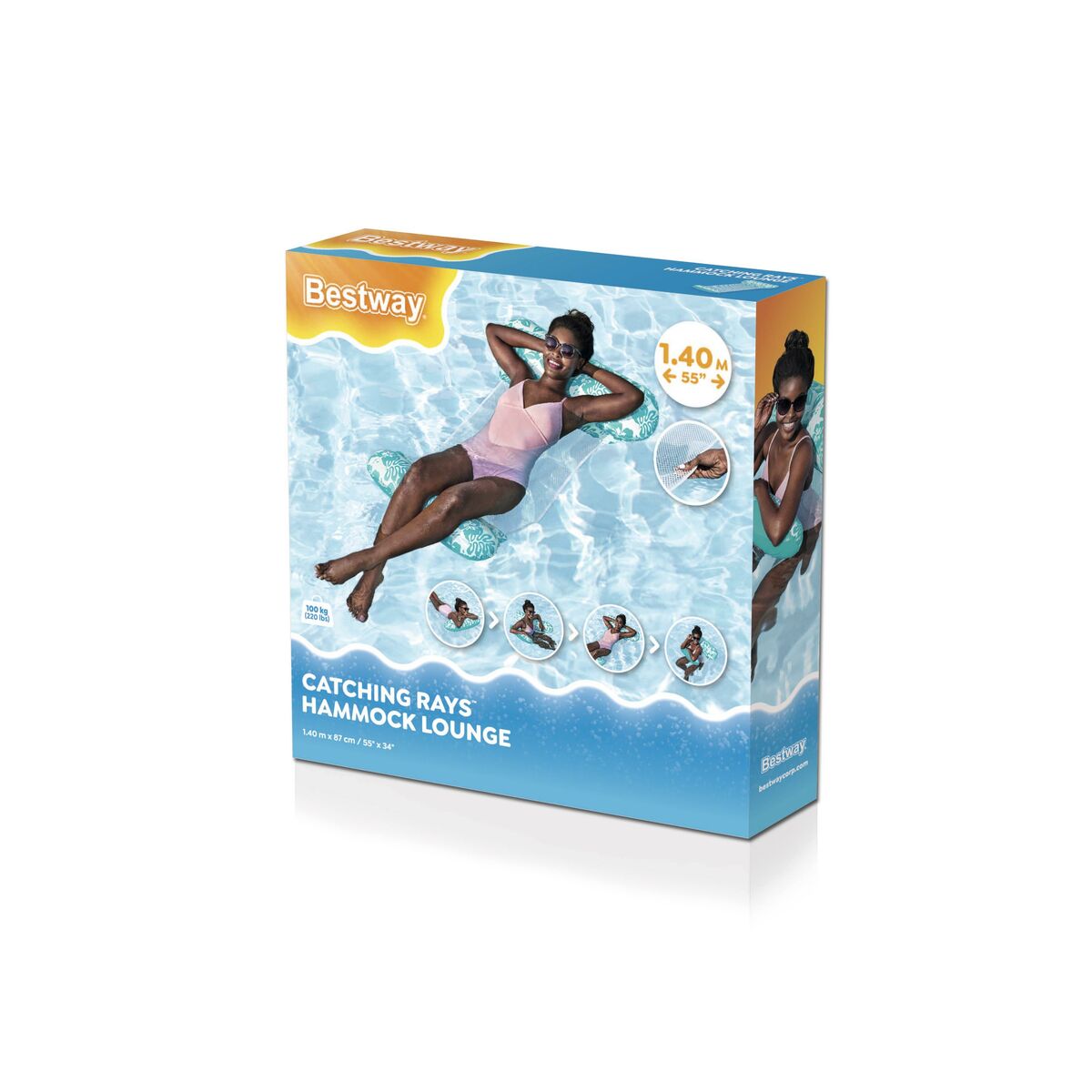 Saltea gonflabilă Bestway 114 x 81 x 22 cm - Jucarii si jocuri, În aer liber și sport