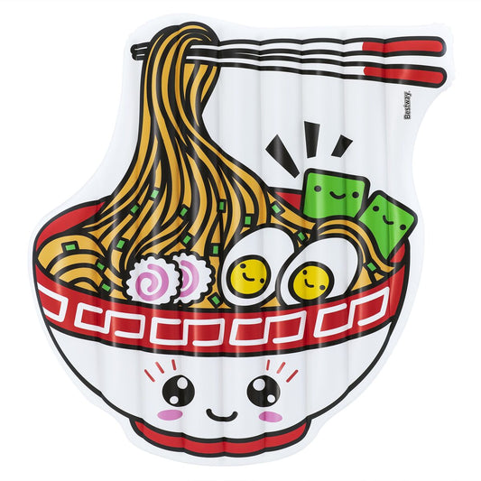 Bestway Colchoneta Inflabilă Ramen Bol 183x168 cm Plajă și Piscină 43841 - Jucarii si jocuri, În aer liber și sport