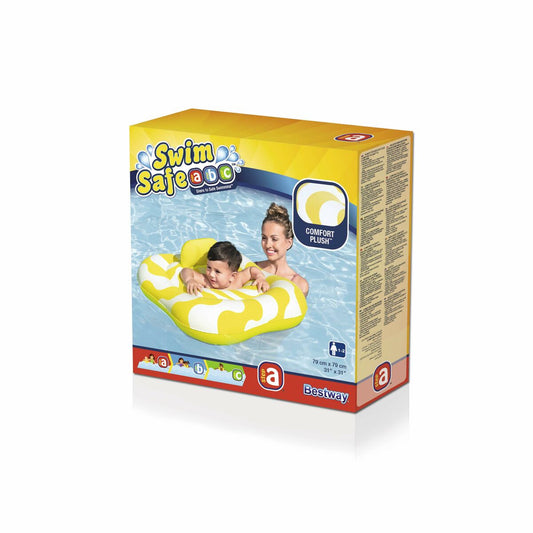 Bestway Flotator Inflabil 2 Roti Scaun Bebeluș 79x79 cm 1-2 Ani Grădină, Piscină, Plajă - Jucarii si jocuri, În aer liber și sport