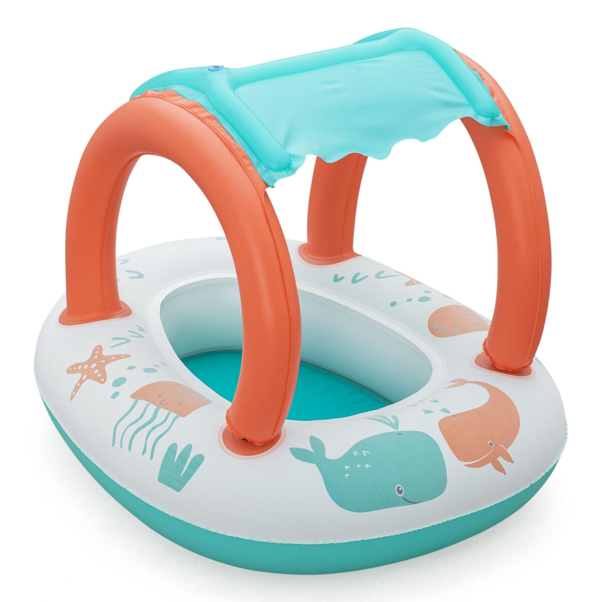 Bestway Barca Inflabila Copii Confort 84x67 cm +3 Ani Plaja si Piscina 34203 - Jucarii si jocuri, În aer liber și sport