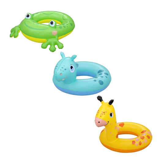 Bestway Flotator Inflatabil Animale Colorate 64x60/68x66/73,5x66 cm +3-6 Ani Plajă/Piscină 36464 - Jucarii si jocuri, În aer liber și sport