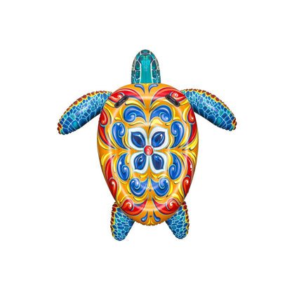 Bestway Figură Inflatable Țestoasă Mediteraneană cu Mânere 183x173 cm +3 Ani Plajă/Piscină 41523 - Jucarii si jocuri, În aer liber și sport