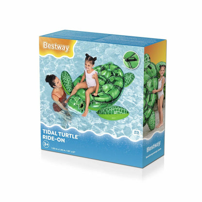 Bestway Figură Gonflabilă Țestoasă cu Mânere 150x145 cm +3 Ani Plajă și Piscină 41524 - Jucarii si jocuri, În aer liber și sport