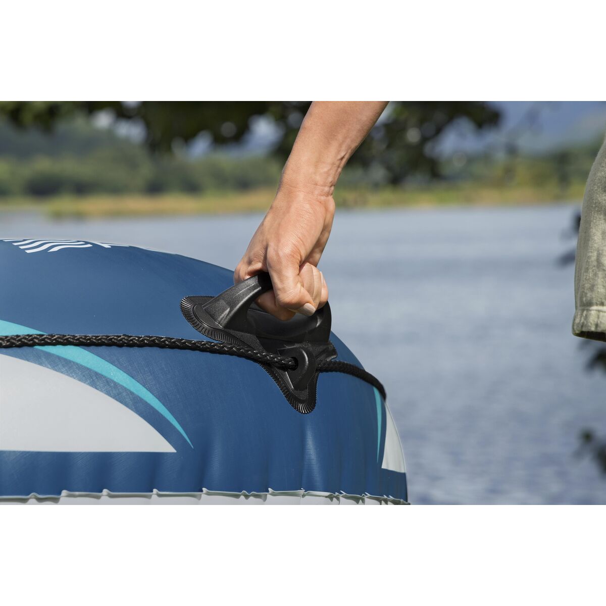 Bestway Barca Set Trek X2 232x118 cm Ocio 61153 - Sport și în aer liber, Sporturi acvatice