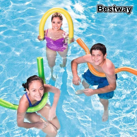 Baghetă din spumă pentru înot Bestway 122 x 6,5 cm Multicolor - Jucarii si jocuri, În aer liber și sport