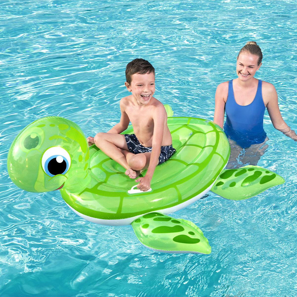 Figurină Gonflabilă pentru Piscină Bestway Broască țestoasă 147 x 140 cm - Jucarii si jocuri, În aer liber și sport