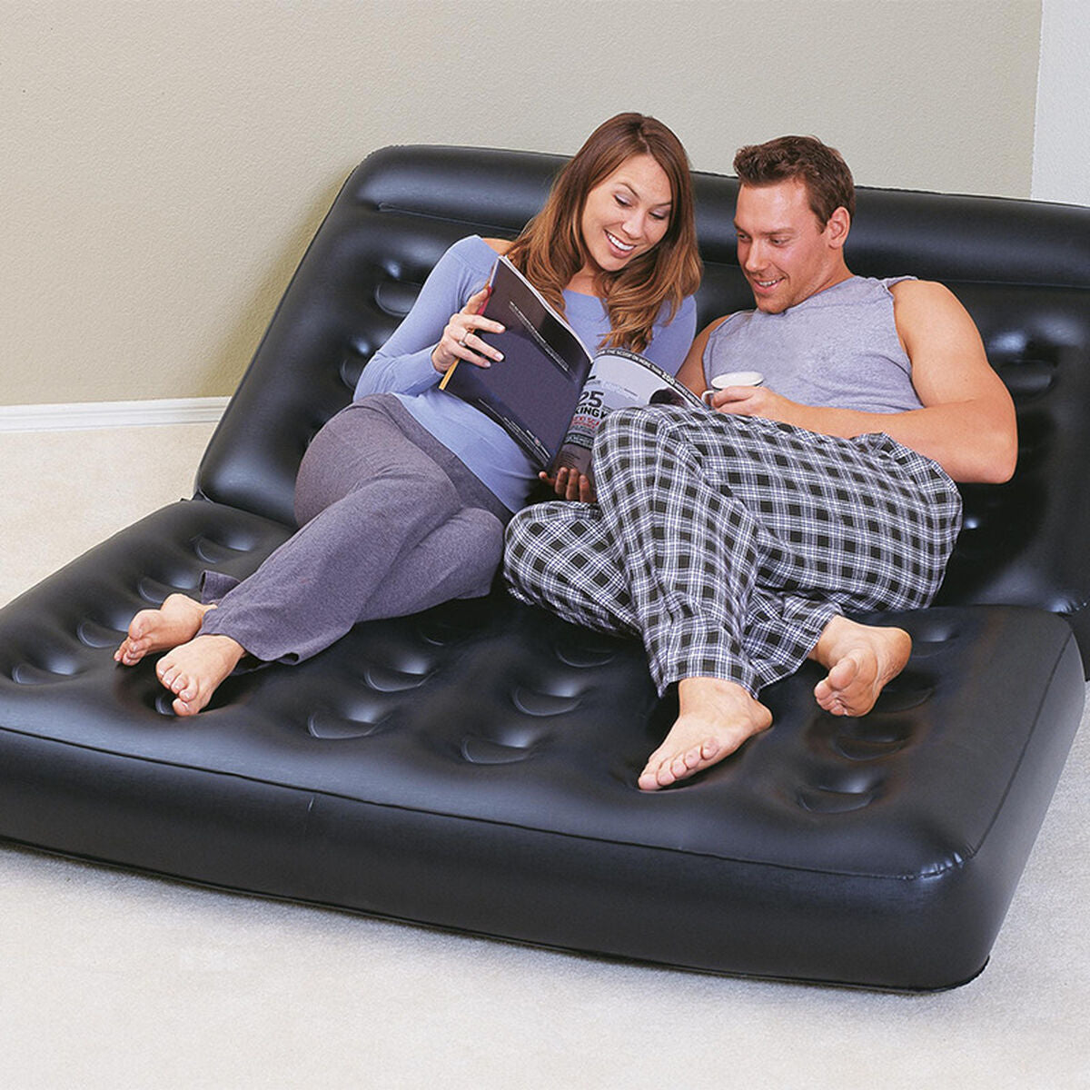 Scaun gonflabil Bestway 188 x 152 x 64 cm - Jucarii si jocuri, În aer liber și sport