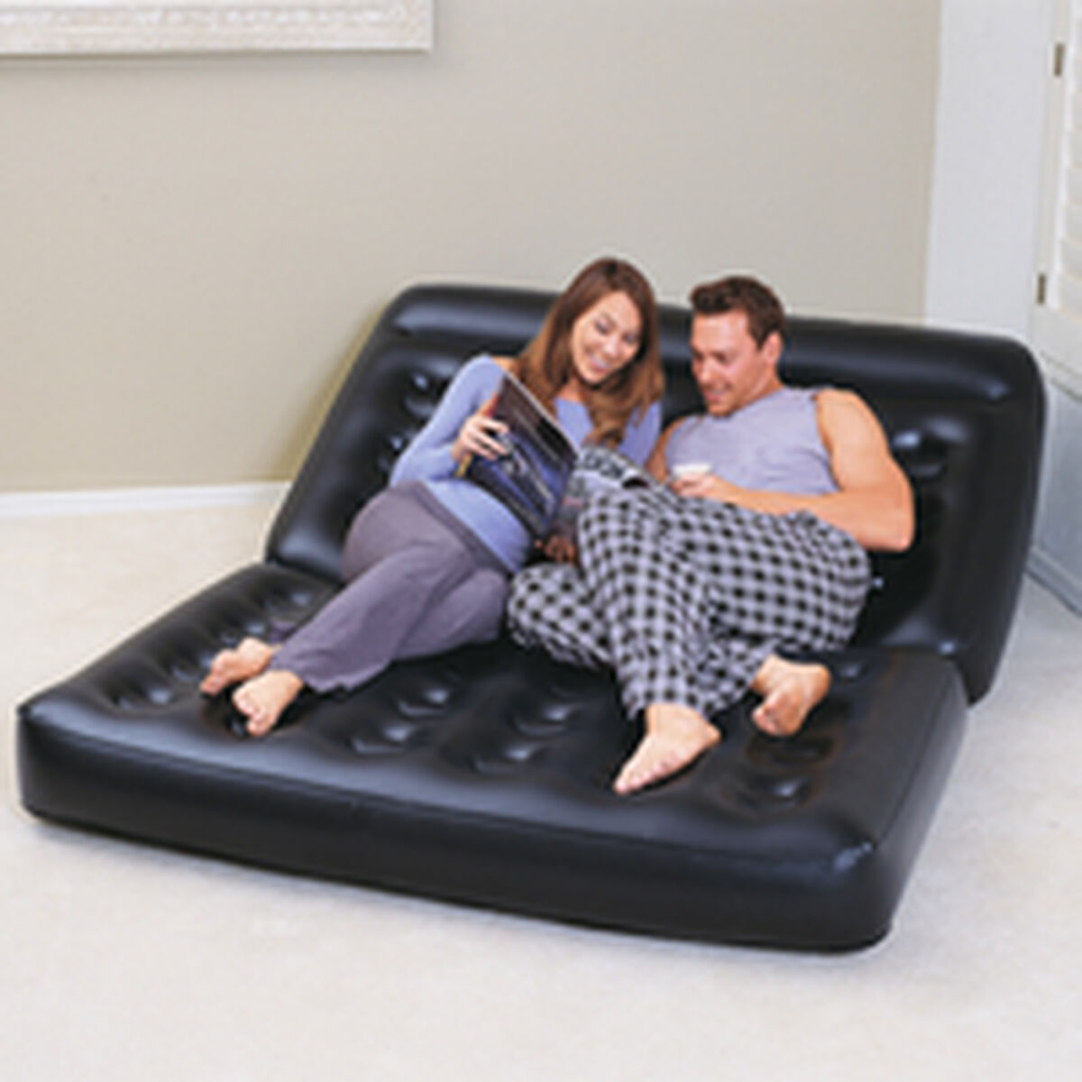 Scaun gonflabil Bestway 188 x 152 x 64 cm - Jucarii si jocuri, În aer liber și sport