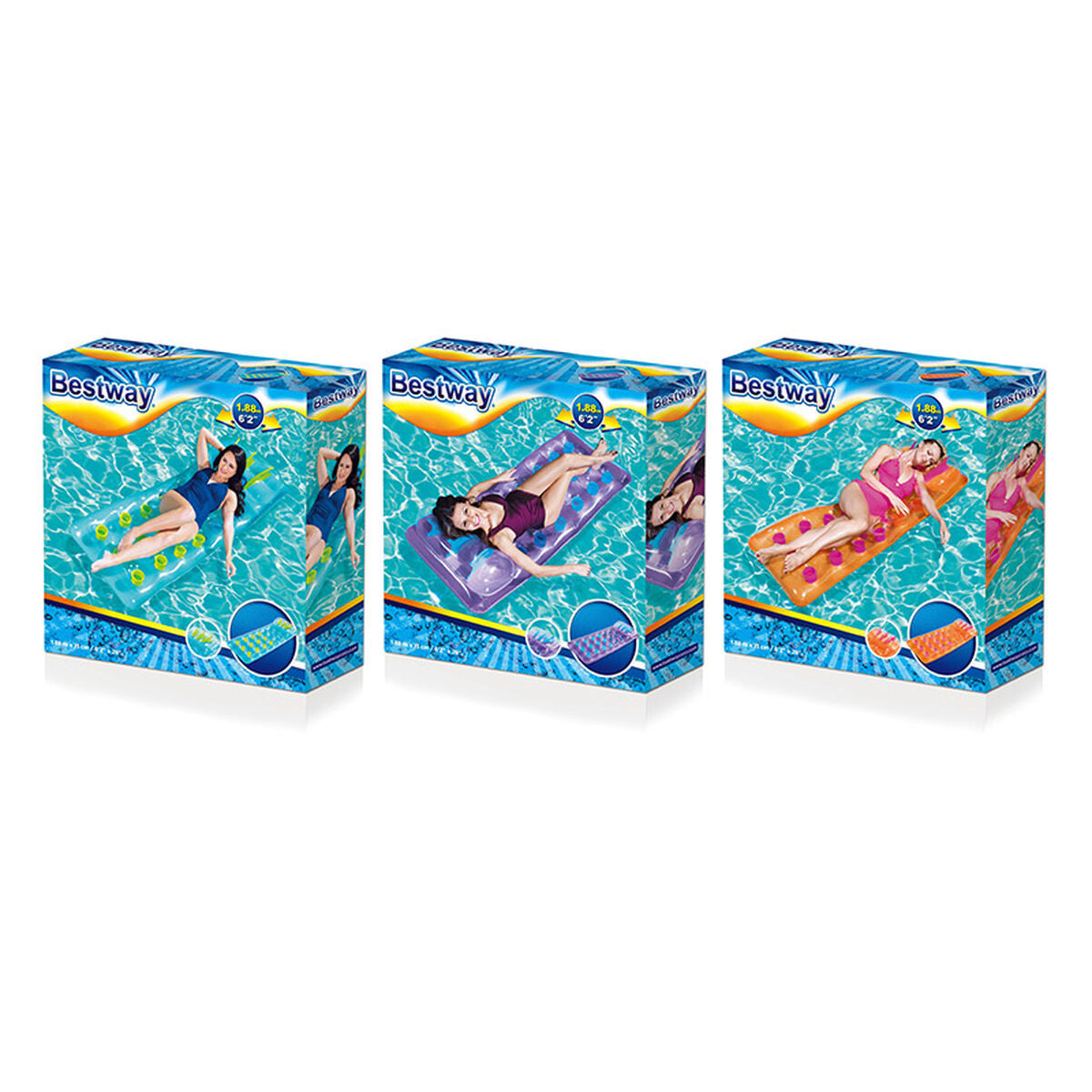 Saltea gonflabilă Bestway 188 x 71 cm - Jucarii si jocuri, În aer liber și sport