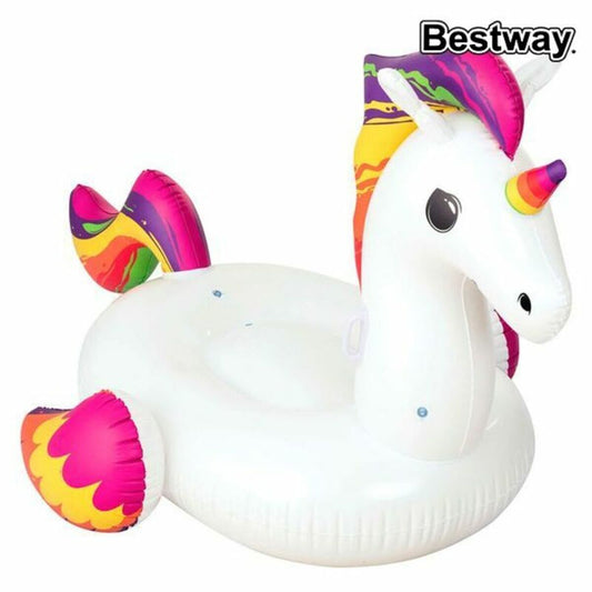 Figurină Gonflabilă pentru Piscină Bestway 164 x 224 cm Unicorn - Jucarii si jocuri, În aer liber și sport