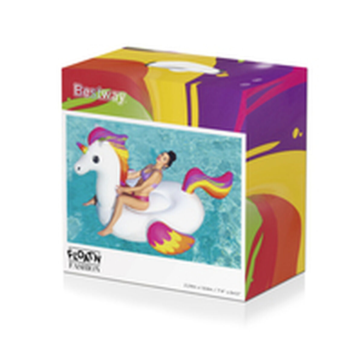 Figurină Gonflabilă pentru Piscină Bestway 164 x 224 cm Unicorn - Jucarii si jocuri, În aer liber și sport