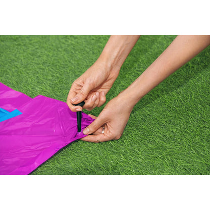 Bestway Pista Deslizantă cu Hinchables Dublu Animale Llama 488x138 cm +3 Ani Grădină 52320 - Jucarii si jocuri, În aer liber și sport